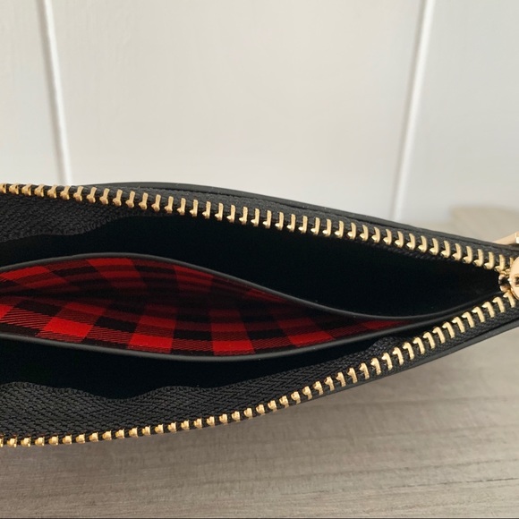 Buffalo Plaid Purse Bangle Keychain Key Ring - Picture 4 of 5